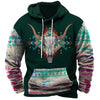 aztec cowboy hoodie