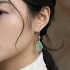 Aztec Jade Earrings