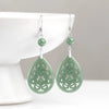 Aztec Jade Earrings