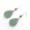 Aztec Jade Earrings