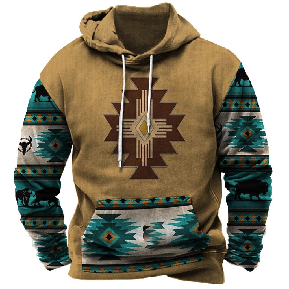 Aztec tribal hoodie best sale