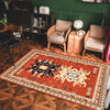 red aztec rug